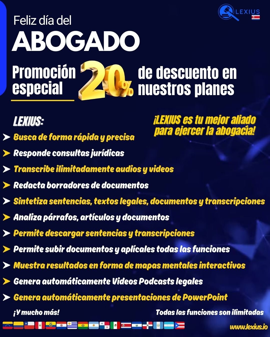 Descuento 20% por tiempo limitado